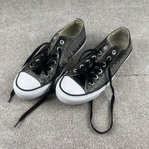 CONVERSE ALL STAR CT OX WOVEN UNISEX MEN SIZE 5 = WOMEN SIZE 7 SHOES GREY/BL
